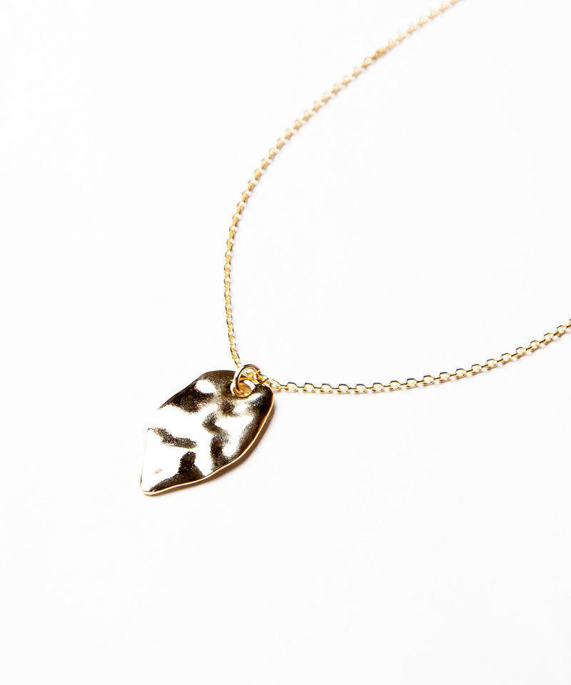 リーフ型 デザインネックレス / leaf necklace [Ay-012]