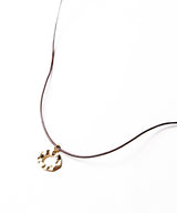 2ウェイレザーネックレス / 2way leather necklace [Ay-015]